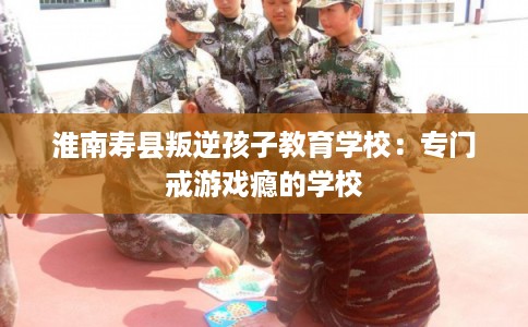 淮南寿县叛逆孩子教育学校：专门戒游戏瘾的学校