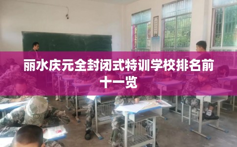 丽水庆元全封闭式特训学校排名前十一览