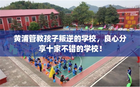 黄浦管教孩子叛逆的学校，良心分享十家不错的学校！