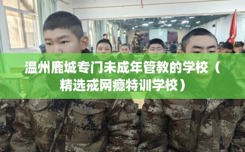 温州鹿城专门未成年管教的学校（精选戒网瘾特训学校）
