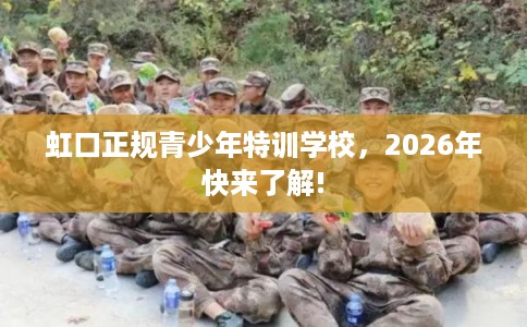 虹口正规青少年特训学校，2026年快来了解!