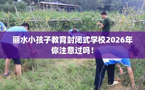 丽水小孩子教育封闭式学校2026年你注意过吗！