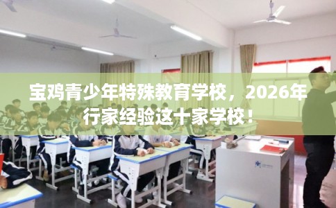 宝鸡青少年特殊教育学校，2026年行家经验这十家学校！