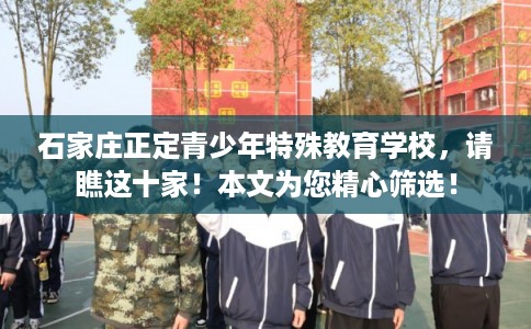 石家庄正定青少年特殊教育学校，请瞧这十家！本文为您精心筛选！