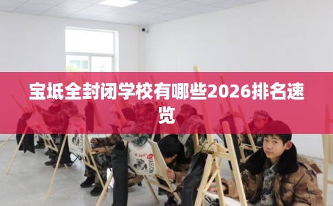 宝坻全封闭学校有哪些2026排名速览