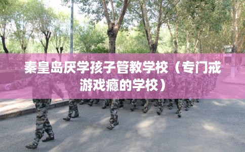 秦皇岛厌学孩子管教学校（专门戒游戏瘾的学校）