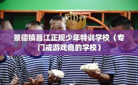 景德镇昌江正规少年特训学校（专门戒游戏瘾的学校）