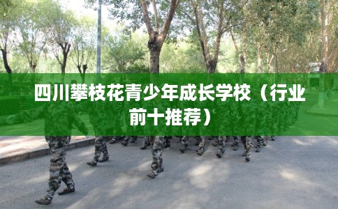 四川攀枝花青少年成长学校（行业前十推荐）