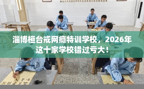 淄博桓台戒网瘾特训学校，2026年这十家学校错过亏大！