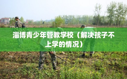 淄博青少年管教学校（解决孩子不上学的情况）