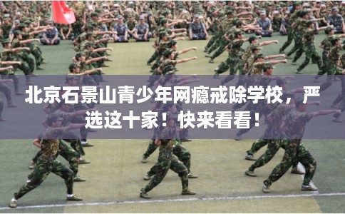 北京石景山青少年网瘾戒除学校，严选这十家！快来看看！