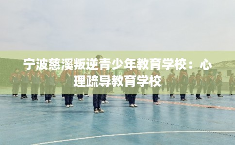 宁波慈溪叛逆青少年教育学校：心理疏导教育学校
