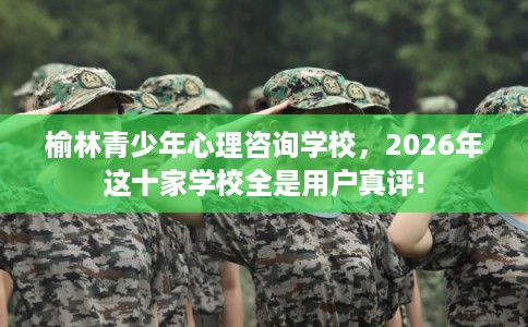 榆林青少年心理咨询学校，2026年这十家学校全是用户真评!