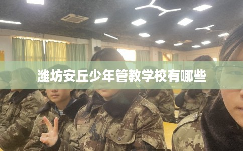潍坊安丘少年管教学校有哪些