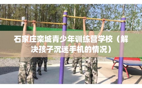 石家庄栾城青少年训练营学校（解决孩子沉迷手机的情况）