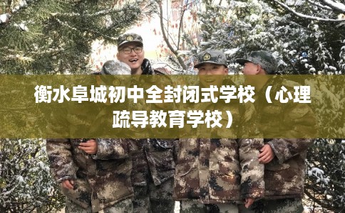 衡水阜城初中全封闭式学校（心理疏导教育学校）