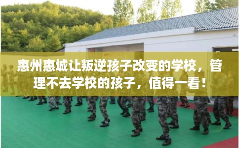 惠州惠城让叛逆孩子改变的学校,管理不去学校的孩子,值得一看! 惠州惠城让叛逆孩子改变的学校,管理不去学校的孩子,值得一看!