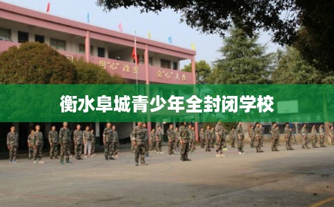 衡水阜城青少年全封闭学校