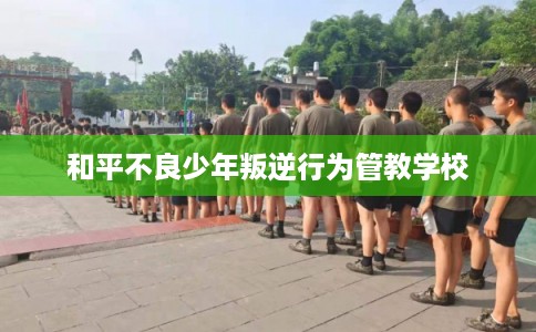 和平不良少年叛逆行为管教学校