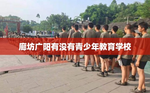 廊坊广阳有没有青少年教育学校