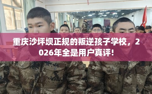 重庆沙坪坝正规的叛逆孩子学校，2026年全是用户真评!