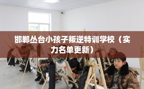 邯郸丛台小孩子叛逆特训学校（实力名单更新）