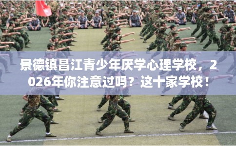 景德镇昌江青少年厌学心理学校，2026年你注意过吗？这十家学校！