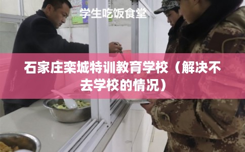 石家庄栾城特训教育学校（解决不去学校的情况）