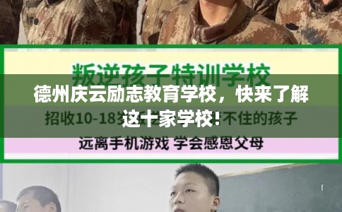 德州庆云励志教育学校，快来了解这十家学校!