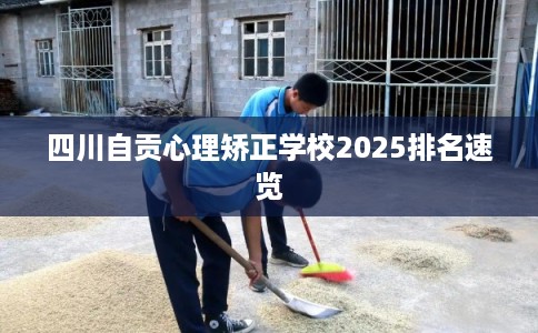 四川自贡心理矫正学校2025排名速览 四川自贡心理矫正学校2025排名速览