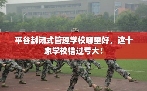 平谷封闭式管理学校哪里好，这十家学校错过亏大！