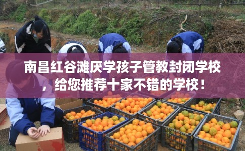 南昌红谷滩厌学孩子管教封闭学校，给您推荐十家不错的学校！