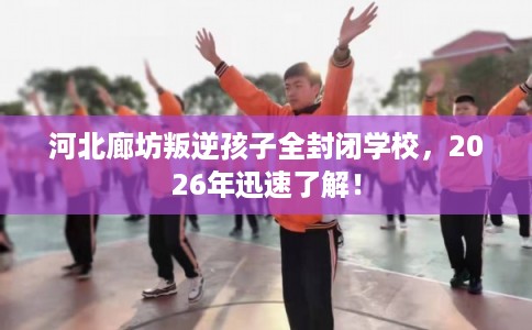 河北廊坊叛逆孩子全封闭学校，2026年迅速了解！