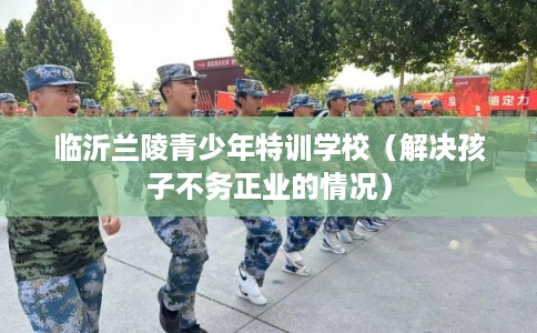临沂兰陵青少年特训学校（解决孩子不务正业的情况）