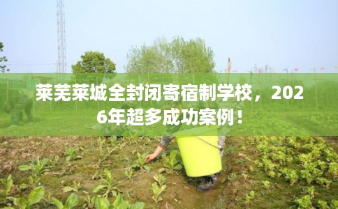 莱芜莱城全封闭寄宿制学校，2026年超多成功案例！
