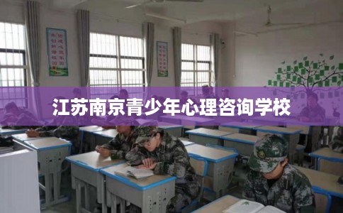 江苏南京青少年心理咨询学校