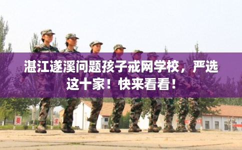 湛江遂溪问题孩子戒网学校，严选这十家！快来看看！
