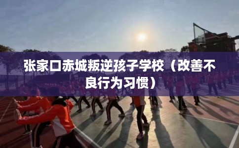张家口赤城叛逆孩子学校（改善不良行为习惯）