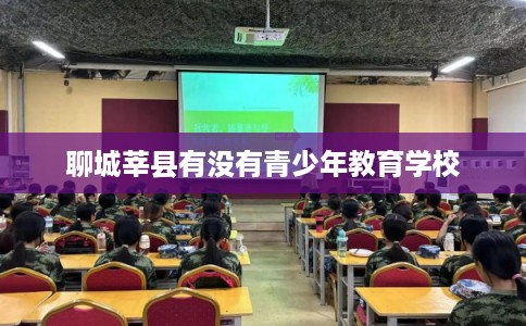 聊城莘县有没有青少年教育学校