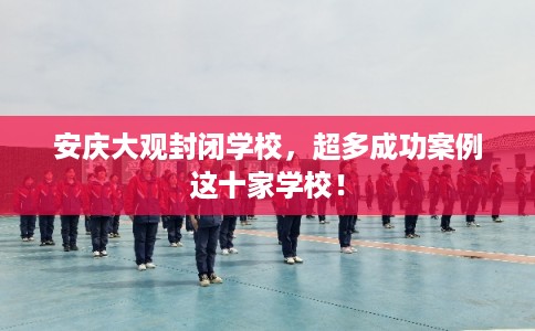 安庆大观封闭学校，超多成功案例这十家学校！