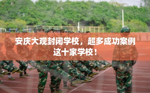 安庆大观封闭学校，超多成功案例这十家学校！