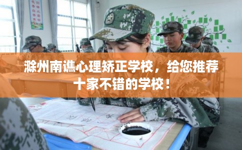 滁州南谯心理矫正学校，给您推荐十家不错的学校！