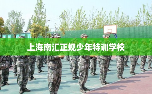 上海南汇正规少年特训学校