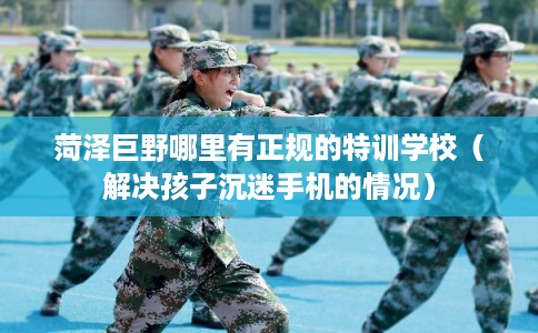 菏泽巨野哪里有正规的特训学校（解决孩子沉迷手机的情况）