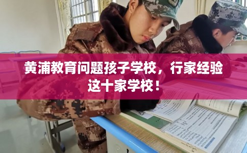 黄浦教育问题孩子学校，行家经验这十家学校！
