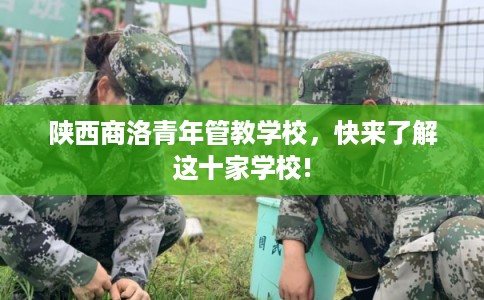 陕西商洛青年管教学校，快来了解这十家学校!