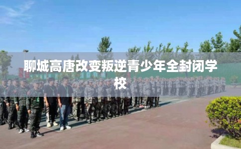 聊城高唐改变叛逆青少年全封闭学校