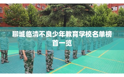 聊城临清不良少年教育学校名单榜首一览