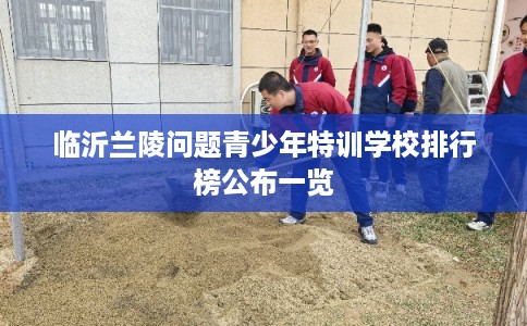 临沂兰陵问题青少年特训学校排行榜公布一览