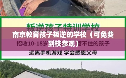 南京教育孩子叛逆的学校(可免费到校参观) 南京教育孩子叛逆的学校(可免费到校参观)